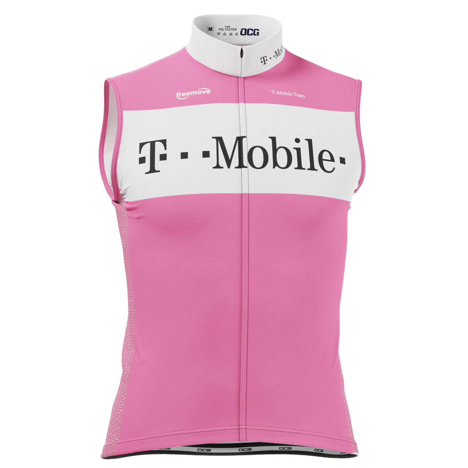 Men's Retro T-Mobile Sleeveless Cycling Jersey