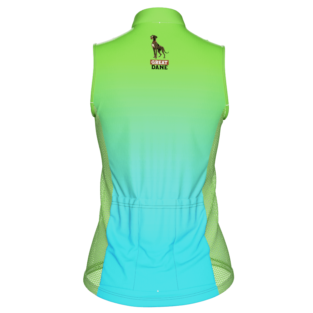 Women's Great Danes Sleeveless Cycling Jersey