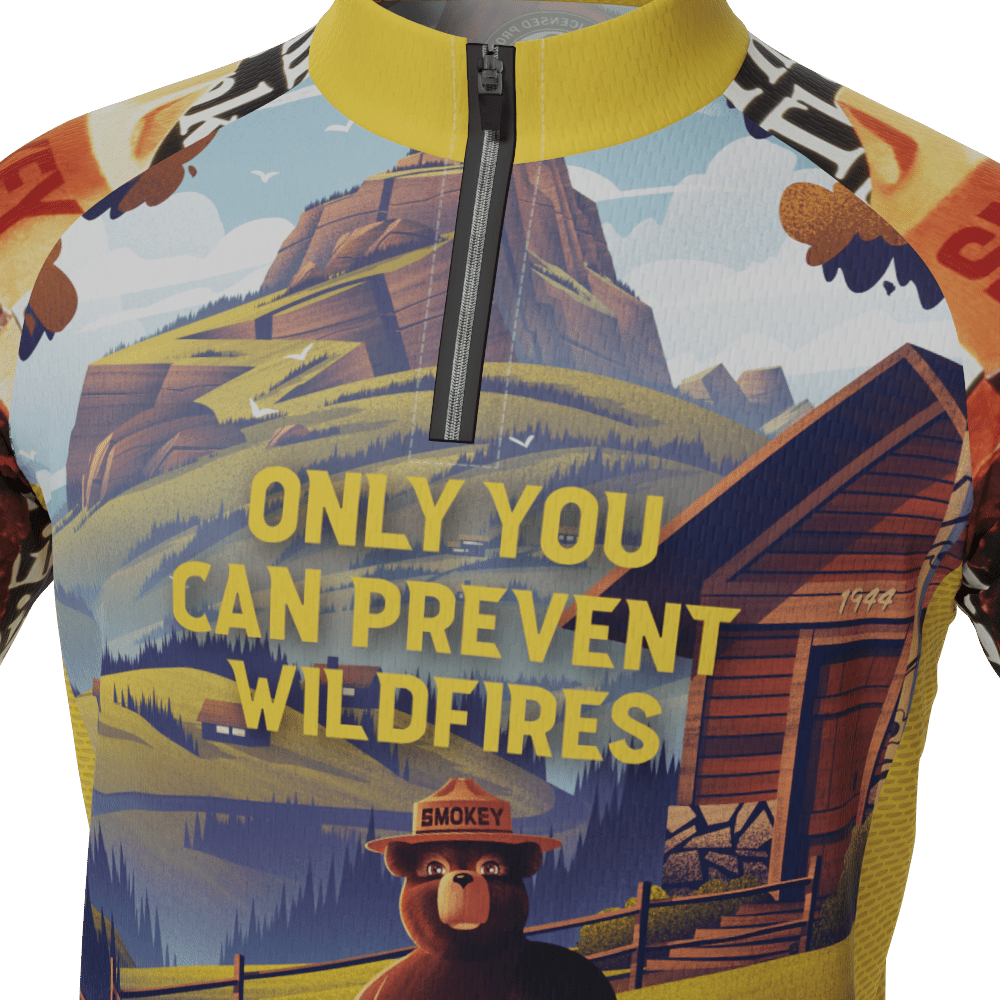 Smokey the shop bear cycling jersey