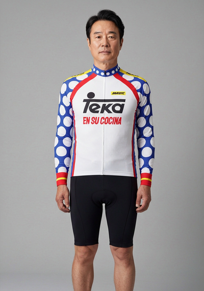 Men's Team Teka Long Sleeve Cycling Jersey