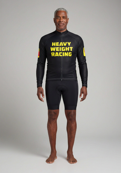 Men's Heavy Weight Racing Gravity Long Sleeve Cycling Jersey