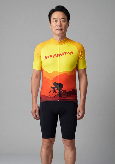 Men's Bikewatch Short Sleeve Cycling Jersey