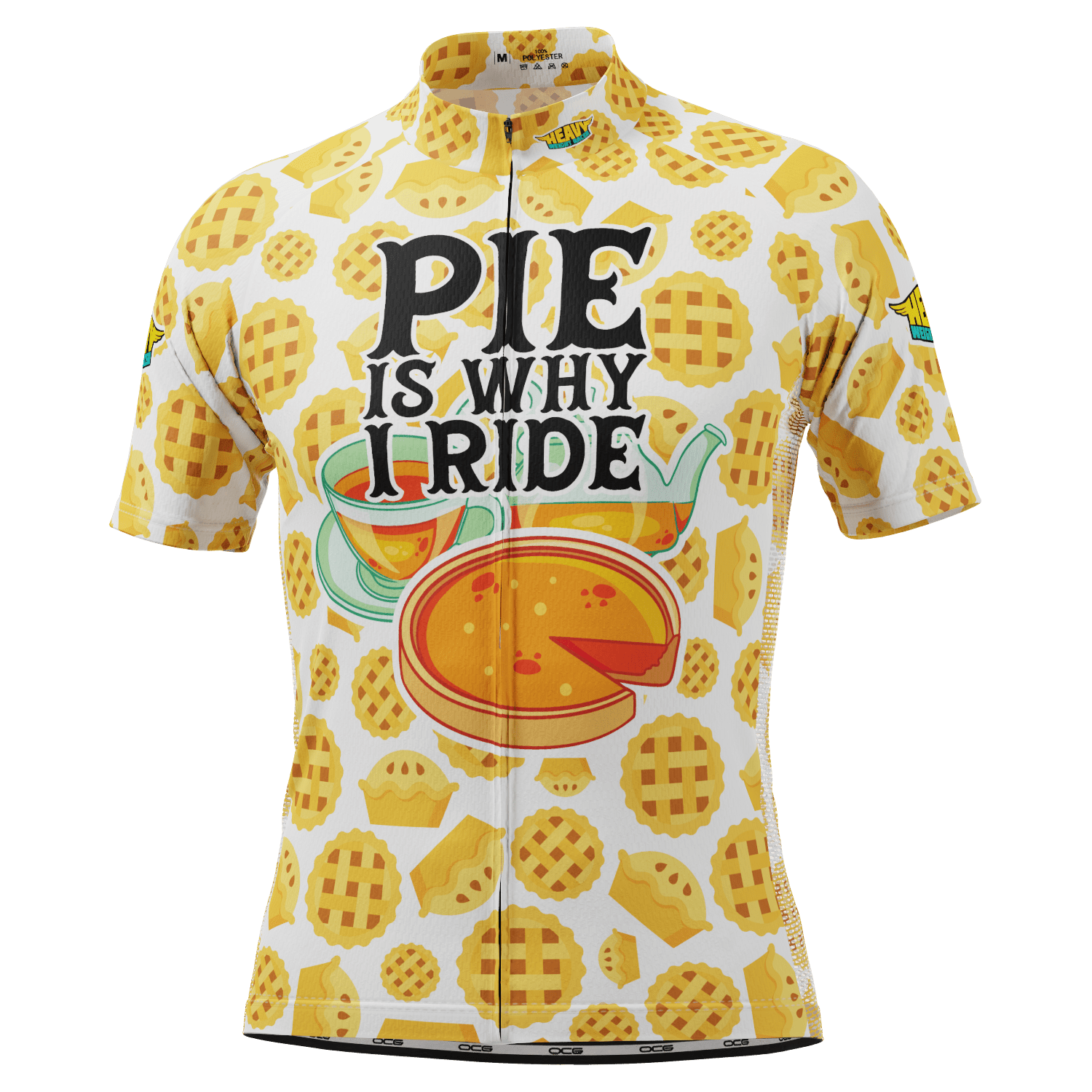Men's Pie is Why I Ride Jersey Quick-Dry Comfort