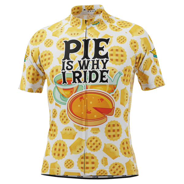 Men's Pie is Why I Ride Jersey Quick-Dry Comfort