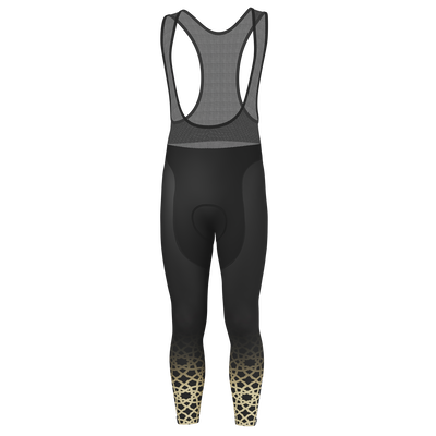 Men's Mashallah Gel Padded Bib Tights Breathable Quick-Dry Comfort Black