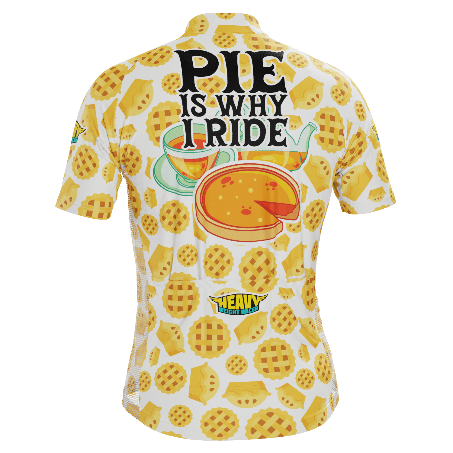 Men's Pie is Why I Ride Jersey Quick-Dry Comfort