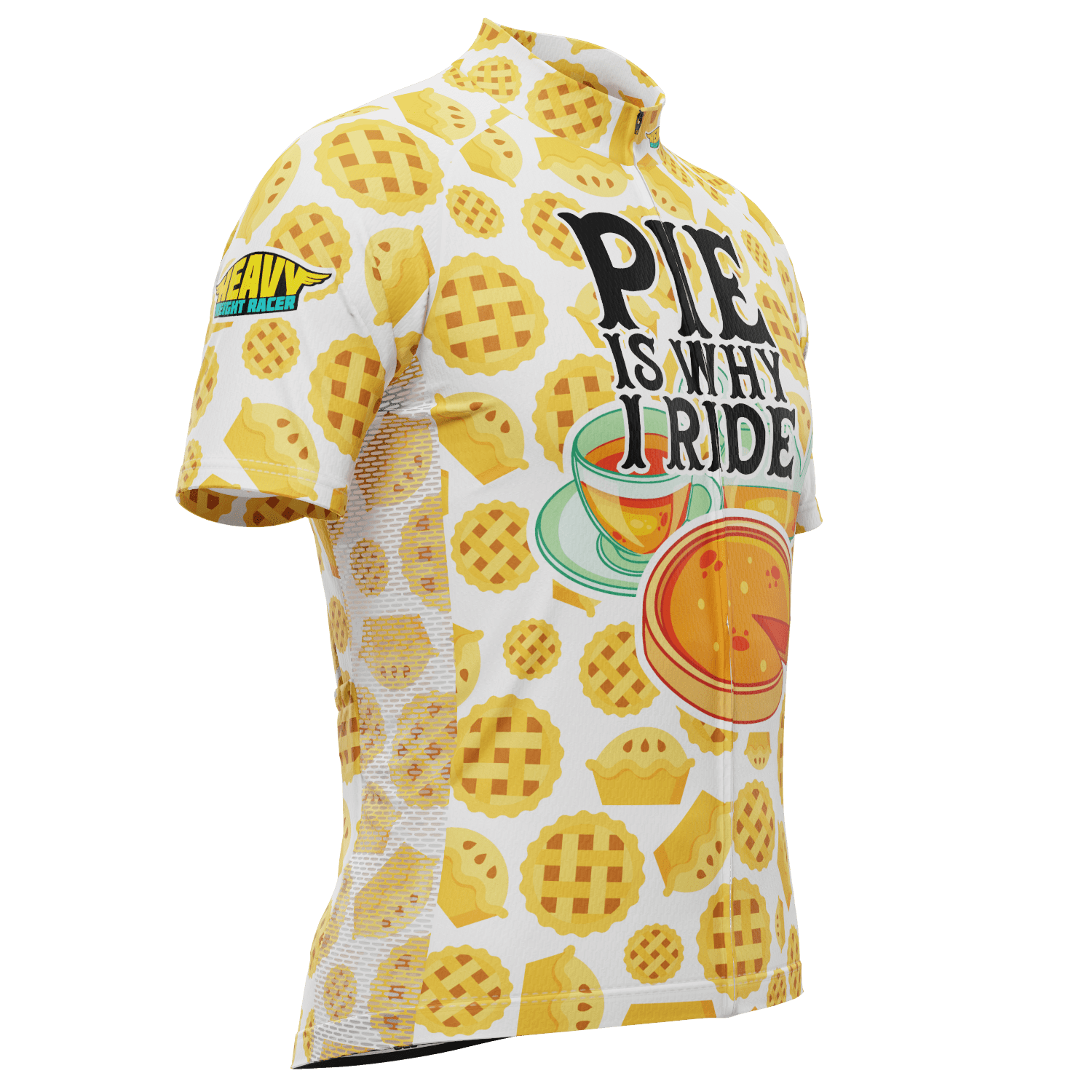 Men's Pie is Why I Ride Jersey Quick-Dry Comfort