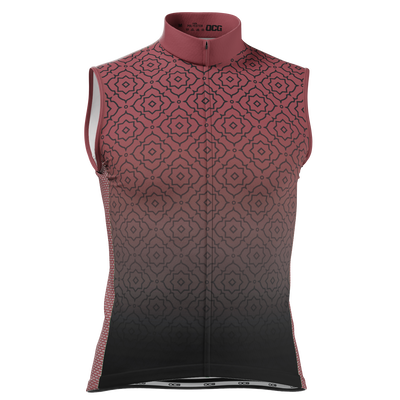 Men's Basmala Sleeveless Quick Dry Customizable Comfort Red