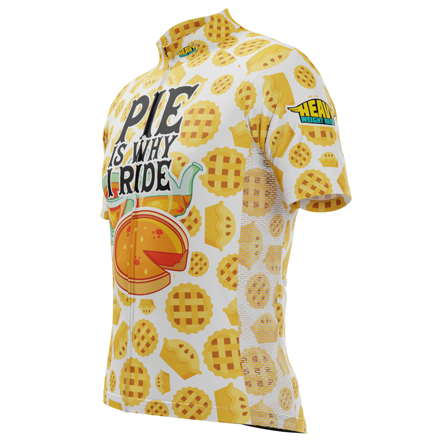 Men's Pie is Why I Ride Jersey Quick-Dry Comfort