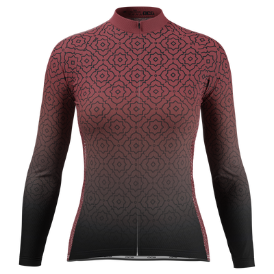 Women's Basmala Long Sleeve Jersey Custom Comfort Performance Ready Red
