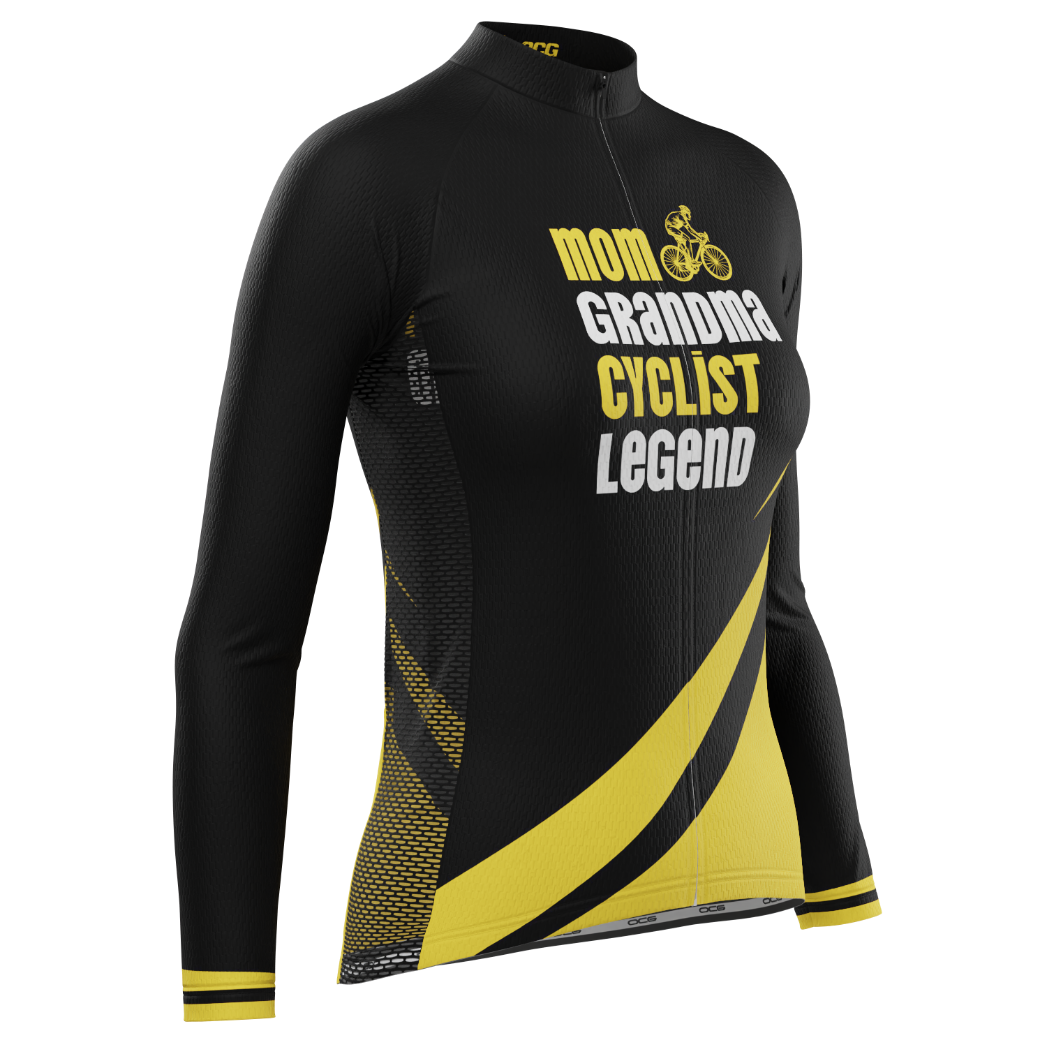 Women's Premium Cycling Jersey Moisture-Wicking & Stylish Black