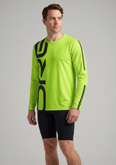 Men's ORG Basic Colors Long Sleeve Running Shirt