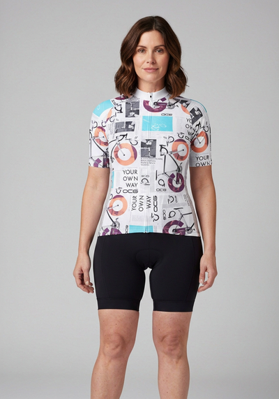 Women's Ride Your Own Way Short Sleeve Cycling Jersey