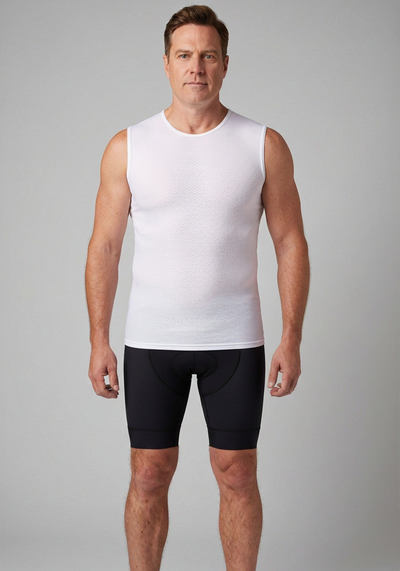 Men's Basics Lightweight Mesh Cycling Base-Layer