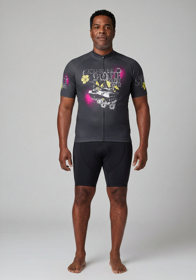 Men's Spread Love Not War Short Sleeve Cycling Jersey