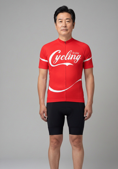 Men's Enjoy Cycling Short Sleeve Cycling Jersey