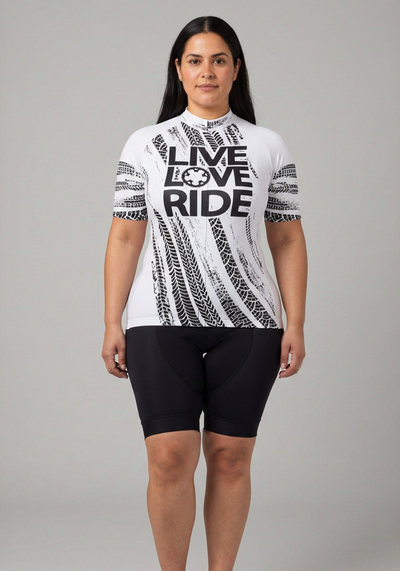 Women's Live Love Ride Short Sleeve Cycling Jersey