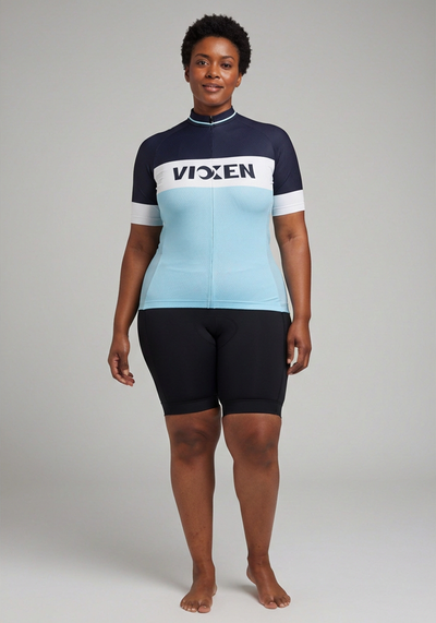 Women's Retro Stripe Series 4 Short Sleeve Cycling Jersey