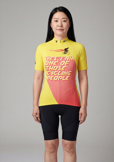 Women's One of Those Cycling People Short Sleeve Cycling Jersey