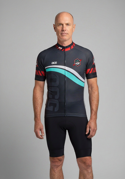 Men's Velocity Arrow Short Sleeve Cycling Jersey