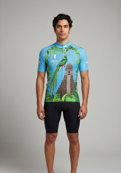 Men's Guatemala Tikal Short Sleeve Cycling Jersey