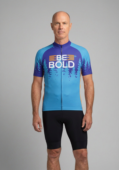 Men's Be Bold Short Sleeve Cycling Jersey