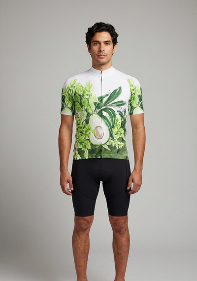 Men's Guacamole Dip Short Sleeve Cycling Jersey