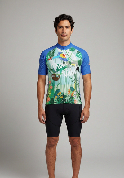 Men's Pura Vida Short Sleeve Cycling Jersey