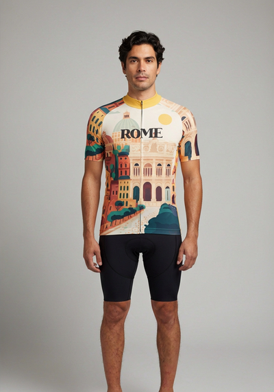 Men's Around The World - Rome Short Sleeve Cycling Jersey