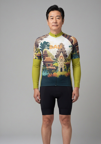 Men's Around The World - Bali Long Sleeve Cycling Jersey