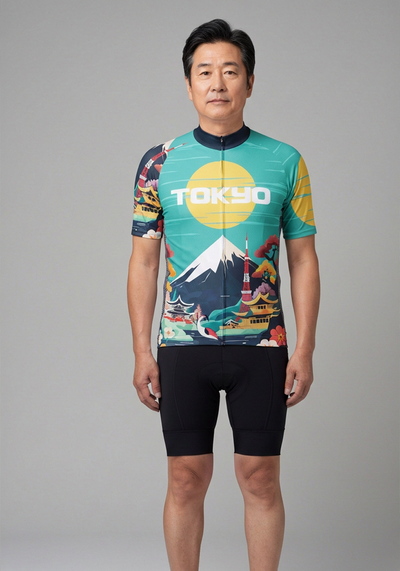 Men's Around The World - Tokyo Short Sleeve Cycling Jersey