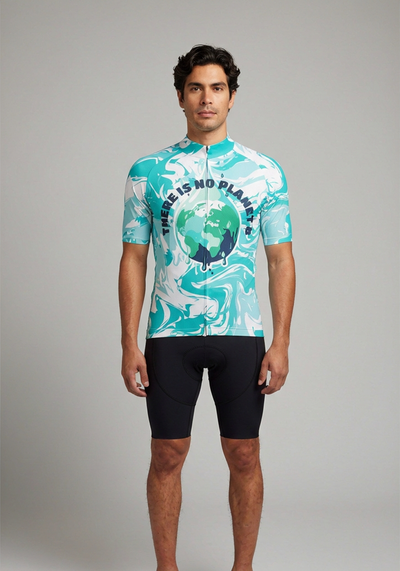 Men's There is No Planet B Short Sleeve Cycling Jersey