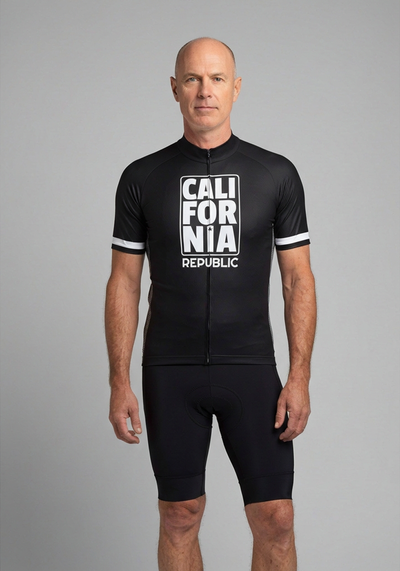 Men's California Republic Series 1 Short Sleeve Cycling Jersey