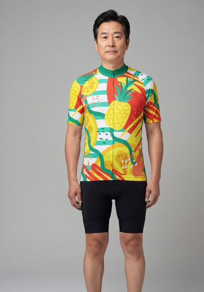 Men's Beach Summer Breeze Short Sleeve Cycling Jersey