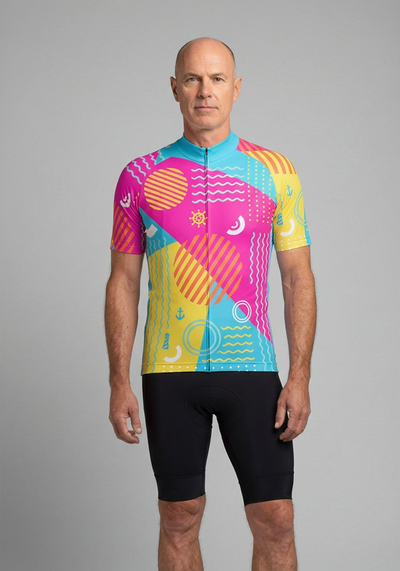 Men's Heat Wave Short Sleeve Cycling Jersey