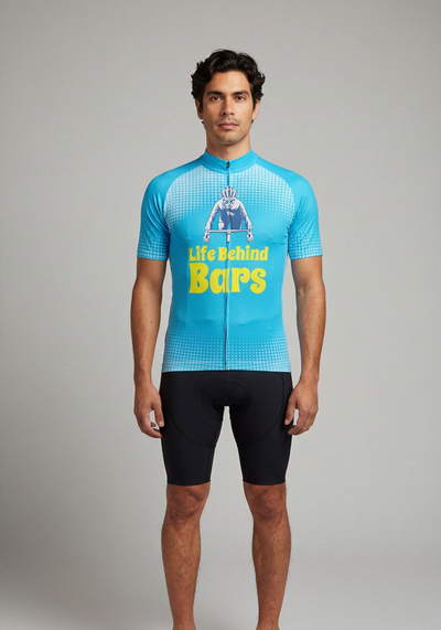 Men's Life Behind Bars Short Sleeve Cycling Jersey