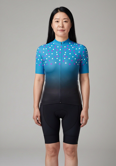Women's Confetti Short Sleeve Cycling Jersey