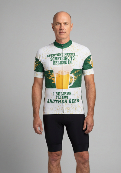 Men's I'll Have Another Beer Short Sleeve Cycling Jersey