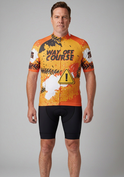 Men's Way Off Course Short Sleeve Cycling Jersey