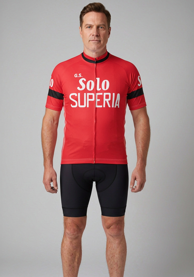 Men's Solo Superia Short Sleeve Cycling Jersey