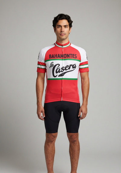 Men's La Casera Bahamontes Short Sleeve Cycling Jersey