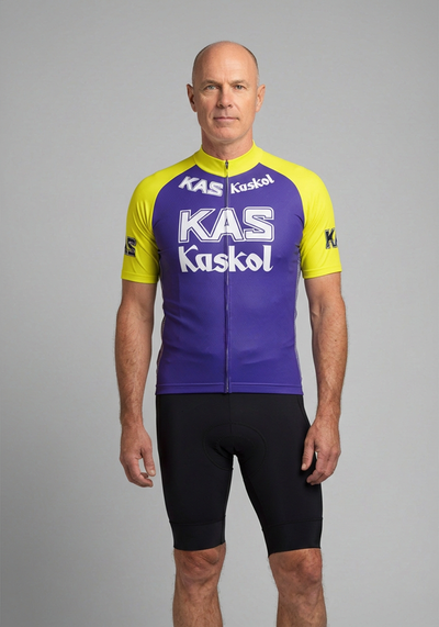 Men's Kas Kaskol Short Sleeve Cycling Jersey