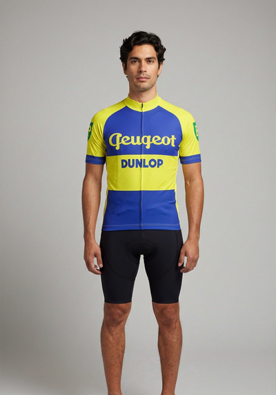 Men's Rubber Road 1930 Short Sleeve Cycling Jersey