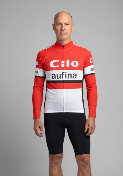 Men's Cilo Aufina Long Sleeve Cycling Jersey