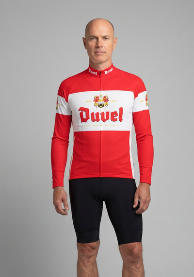 Men's Duvel Retro Long Sleeve Cycling Jersey