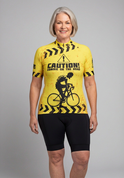 Women's Zombies Short Sleeve Cycling Jersey