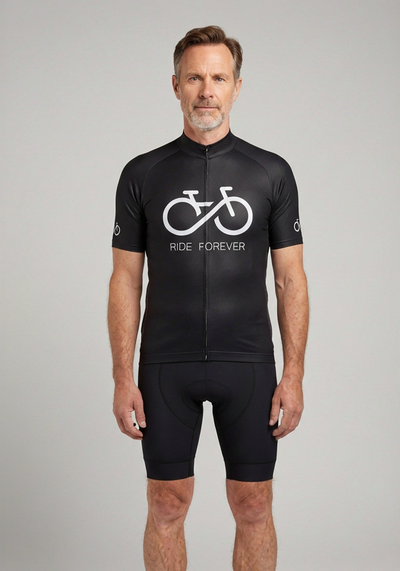 Men's Ride Forever Infinity Short Sleeve Cycling Jersey