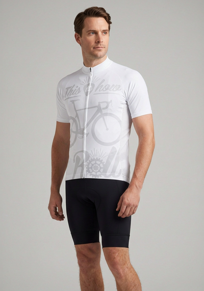 Men's This is How I Roll Short Sleeve Cycling Jersey