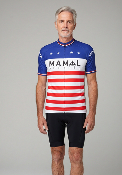 Men's MAMIL Apparel The Motta Short Sleeve Cycling Jersey
