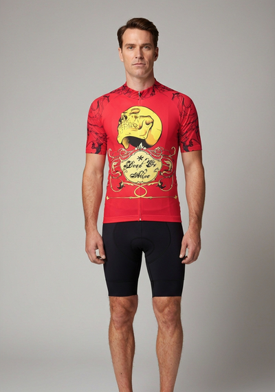 Men's Dead or Alive Short Sleeve Cycling Jersey